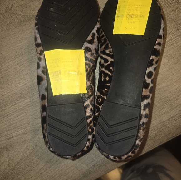 Me Too Arianna Ballet Flat Animal Print Calf Hair Leather Size 8.5 - Picture 5 of 6